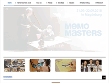 Tablet Screenshot of memomasters.de